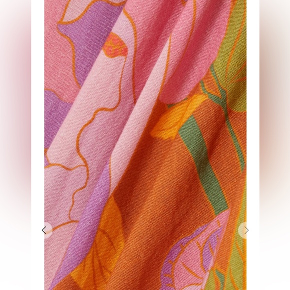 Farm Rio Embroidered Open-Back Dress - Picture 4 of 10